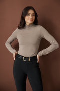 The Dune Mock Neck Top