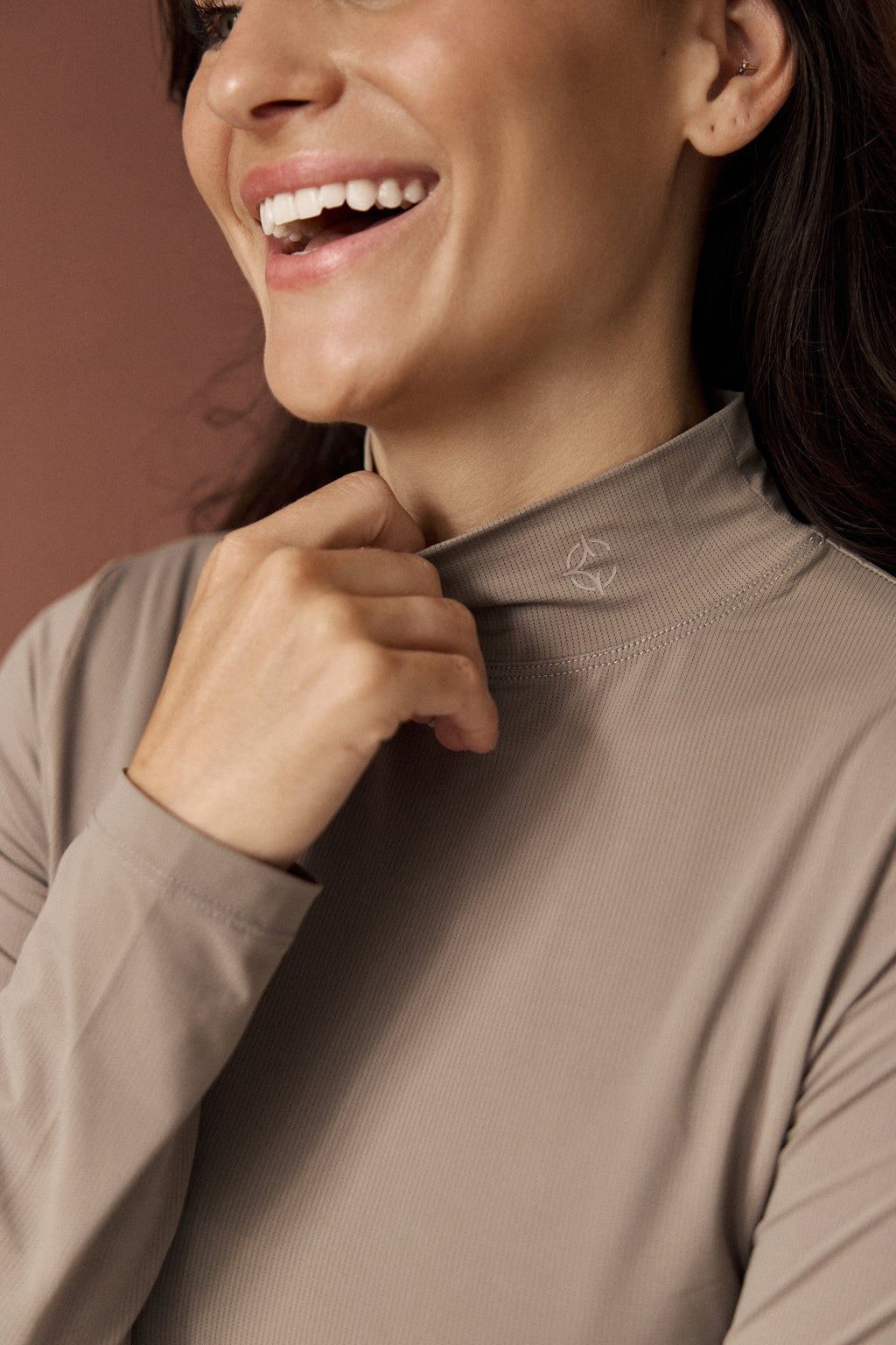 The Dune Mock Neck Top