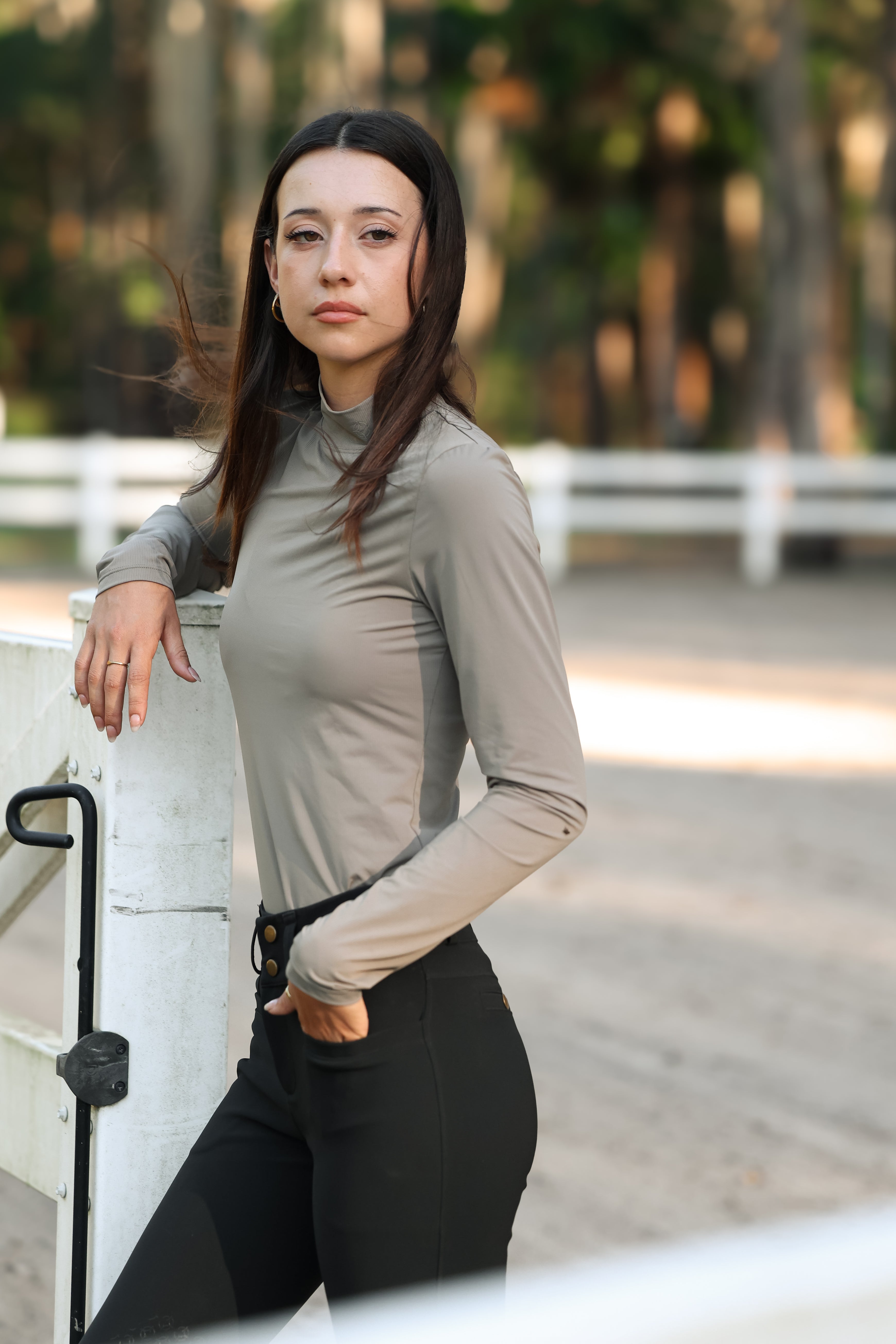 Dune Mock Neck Top